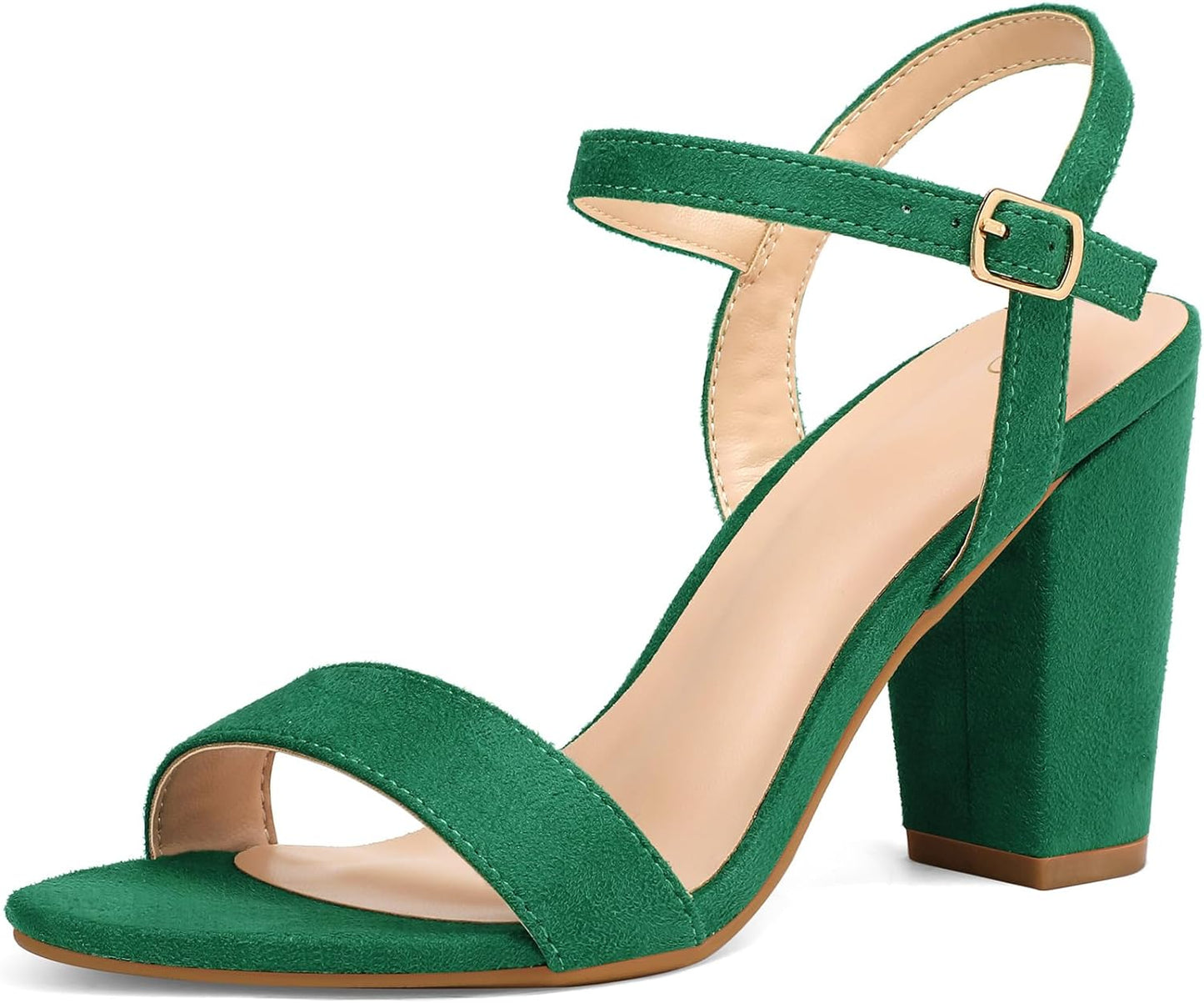 mysoft Women's Chunky Block Heels for Elegant Wedding Parties