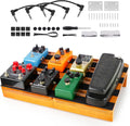 Wooden Pedal Board Guitar Effects 2-in-1 Pedalboard Set