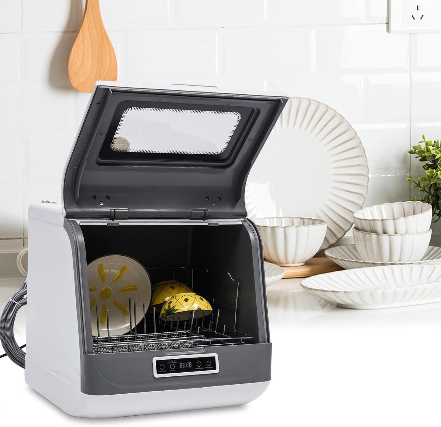 Portable Countertop Dishwasher for Small Spaces and RVs