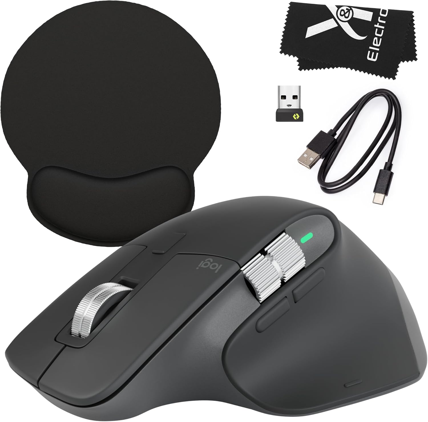 Logitech MX Master 3S Wireless Mouse - Ergonomic Design & Features