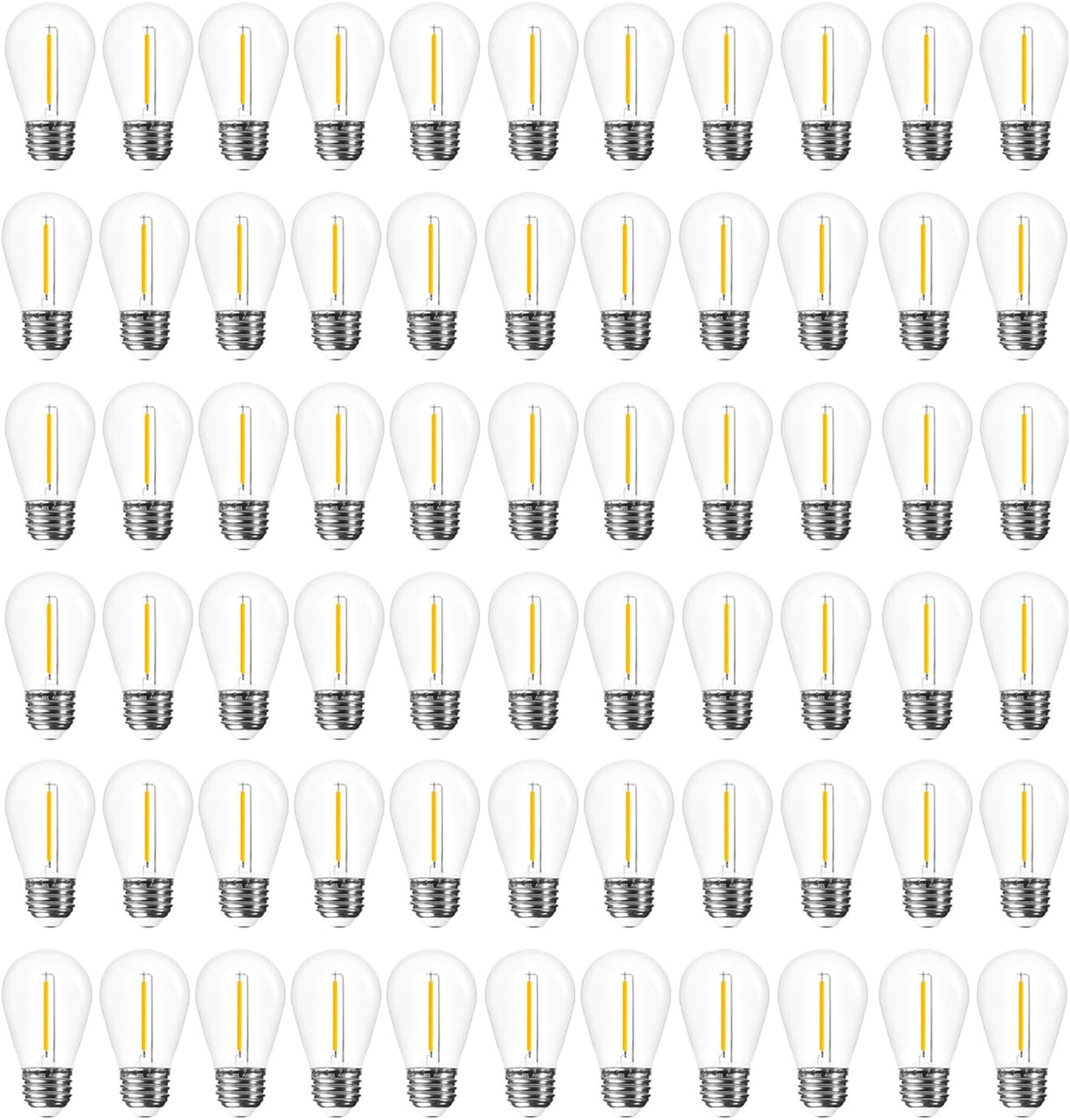 Jslinter 100 Pack Edison Bulb String Lights for Outdoor Use