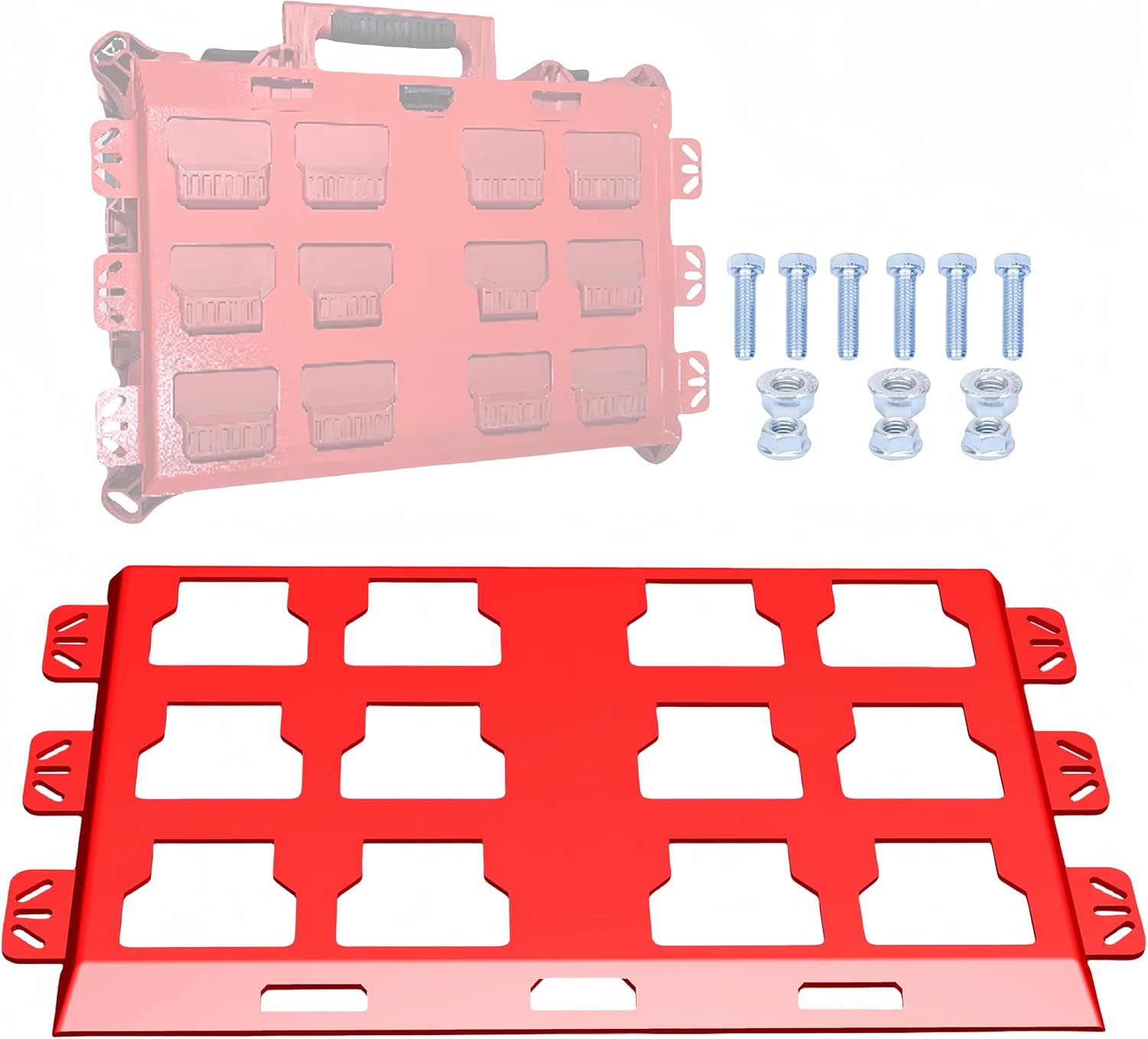 Packout Mounting Plate for Milwaukee Toolboxes - Durable Metal Base