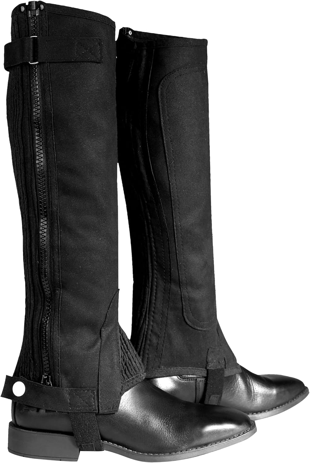 Durable HORZE Amara Adult Equestrian Half Chaps for Comfort