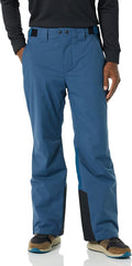 Men's Waterproof Insulated Snow Ski Pant - Warm, Adjustable Fit Skiing
