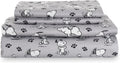 Peanuts Kids Sheet Set Queen Size - Soft Snoopy Microfiber