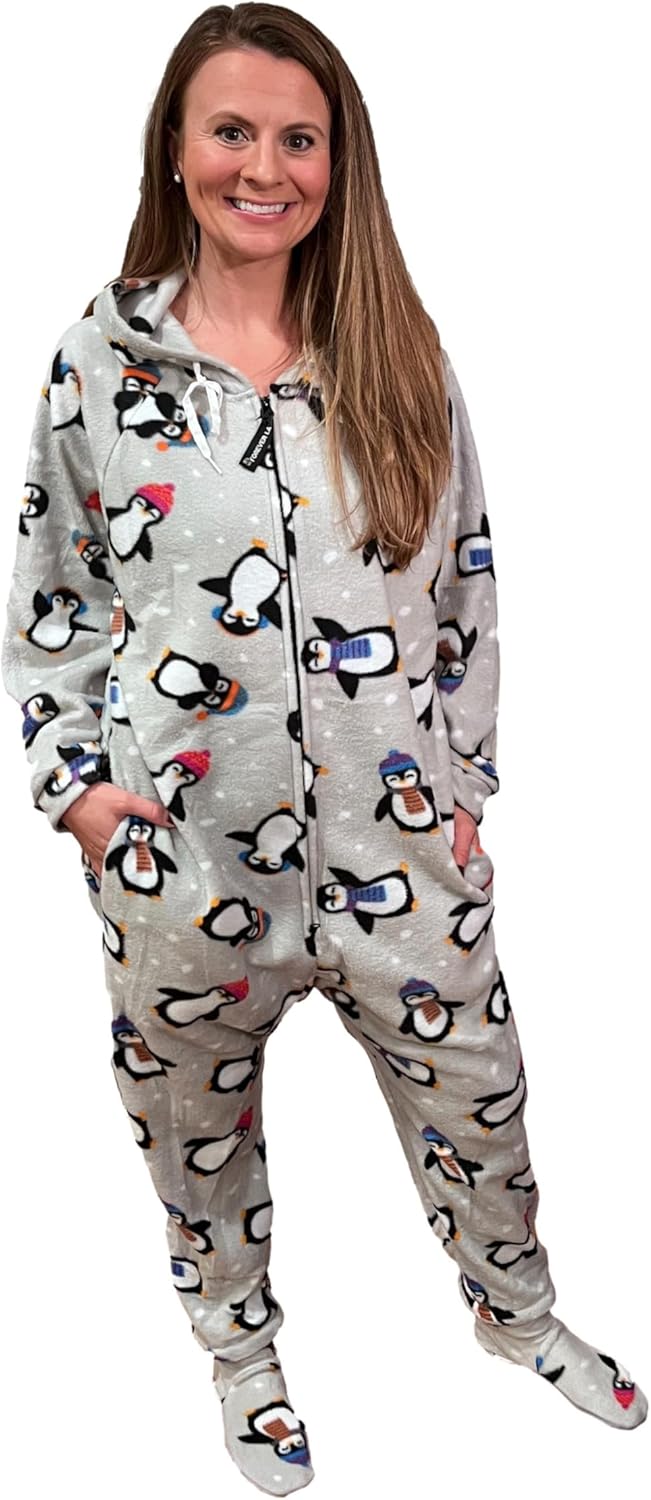 Forever Lazy Footed Adult Onesies for Ultimate Comfort