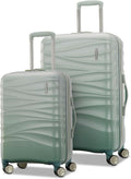 Cascade Hardside Luggage 2PC Set 20/24 - Sage Green Carry On