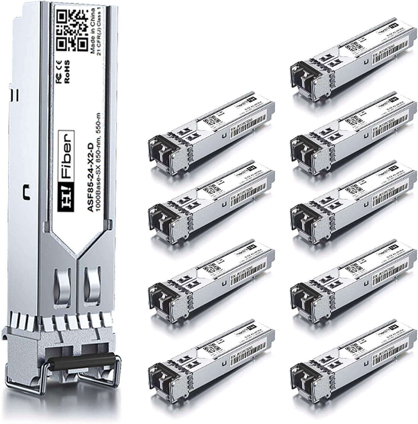 H!Fiber 1.25G Multimode SFP Module for High-Speed Networking