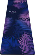nuveti Yoga Mat Print Extra Thick TPE Non Slip Exercise Mat - 72in x