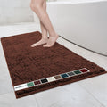Muddy Mat Chenille Bathroom Rug XL 59in x 35in - Fast Dry, Super