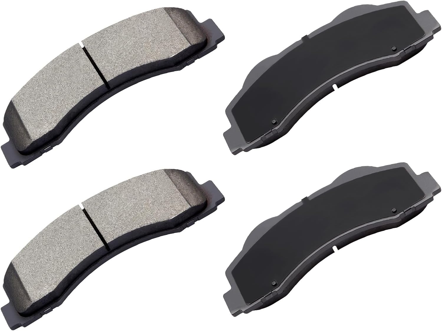 cciyu D1414 Front Ceramic Brake Pads Kit for Ford Vehicles