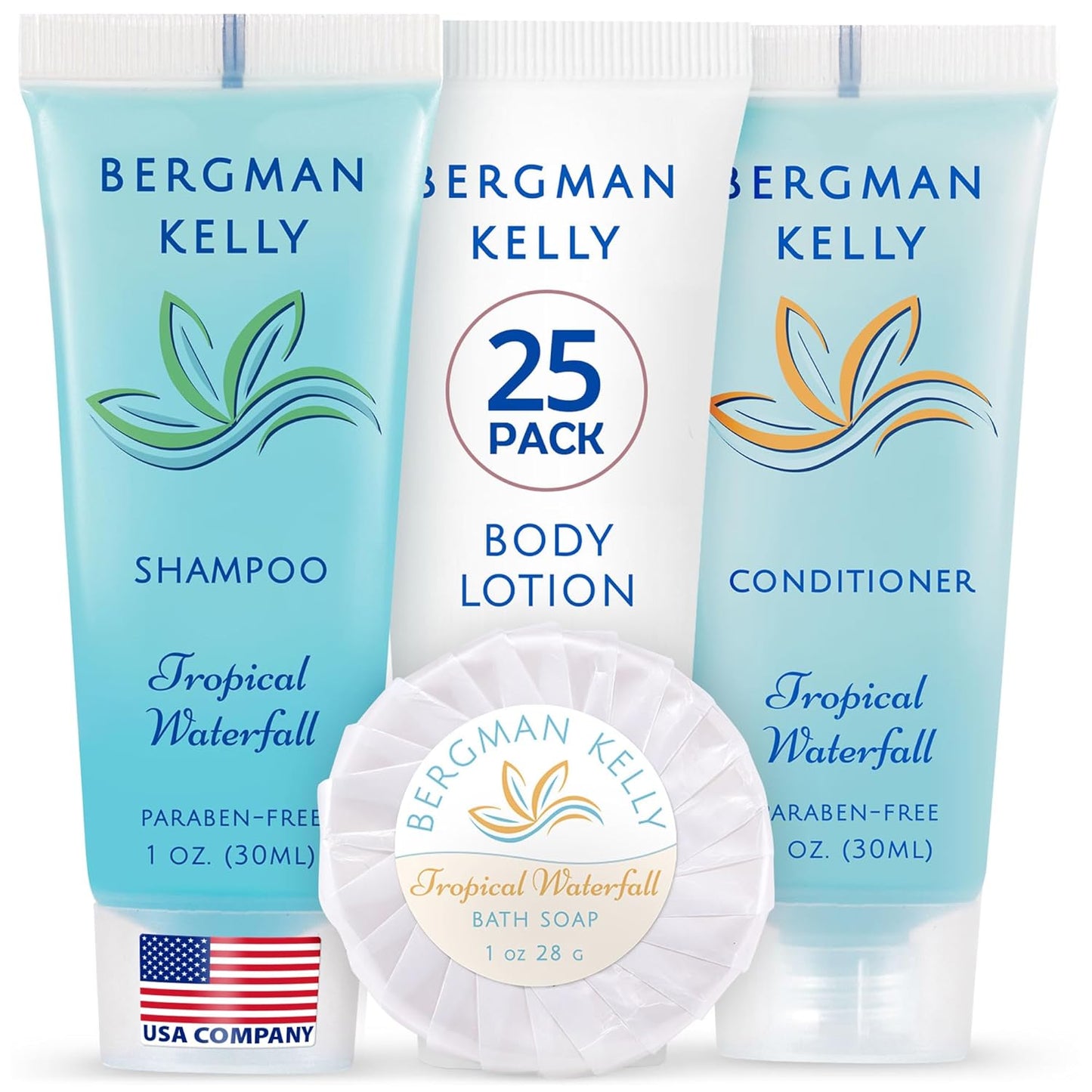 Luxurious Hotel Toiletries Bundle for Guest Amenities Supply