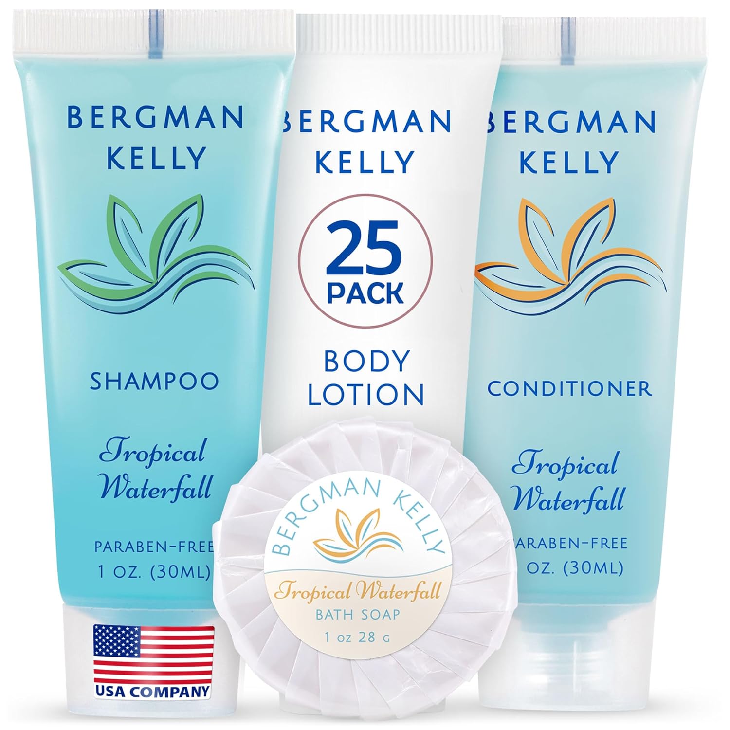Luxurious Hotel Toiletries Bundle for Guest Amenities Supply