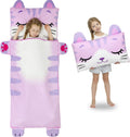 Wizland Kid Sleeping Bag Thick Flannel Nap Mat - Super Soft Cozy