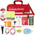 Swiss Safe 2-in-1 First Aid Kit for Car, Travel & Home Safety