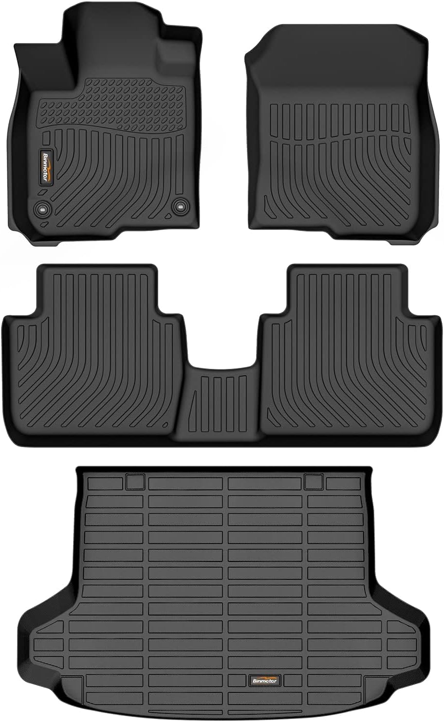 Binmotor All Weather Floor Mats for Honda HR-V 2023-2026