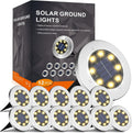 INCX Solar Lights Outdoor Waterproof for Garden and Pathway