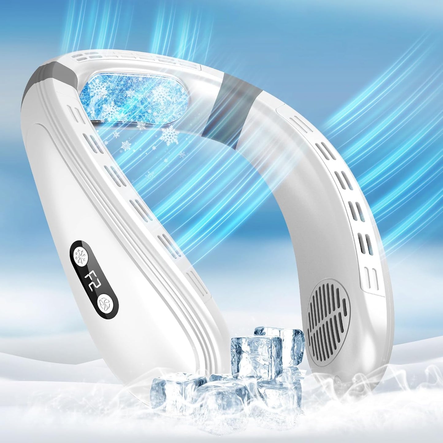 Portable Cooling Neck Fan - Stay Refreshed Anywhere!
