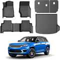 KUST Floor Mats Cargo Mat Set for 2022-2025 Jeep Grand Cherokee