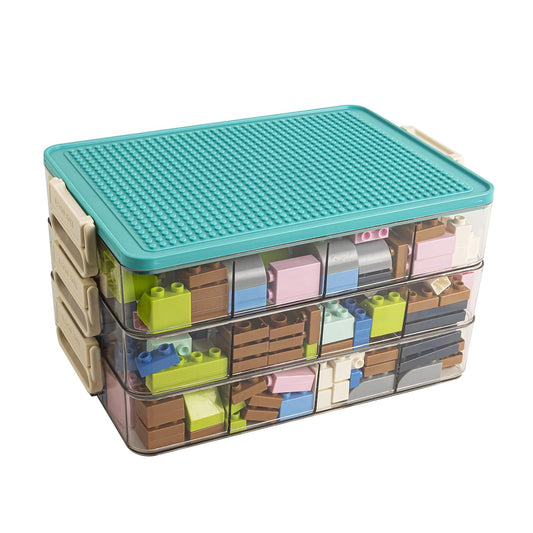Toys Storage Organizer Bins for Lego and Stackable Toys