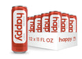 happy coffee canned caramel latte 12 pack - ready to drink convenience
