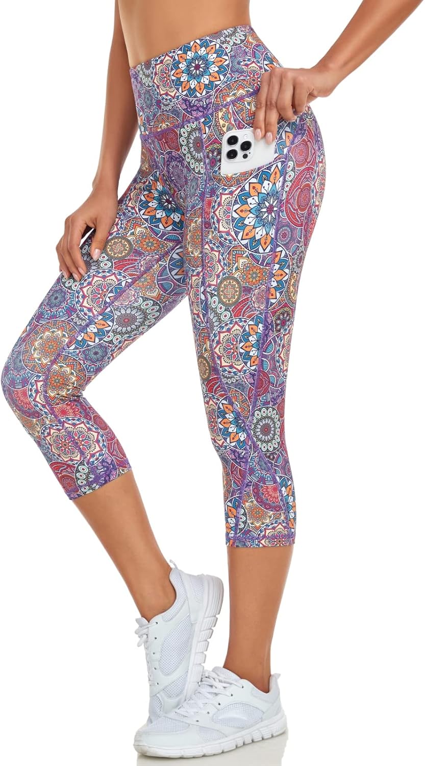 UURUN High Waisted Yoga Leggings - Tummy Control & Squat Proof