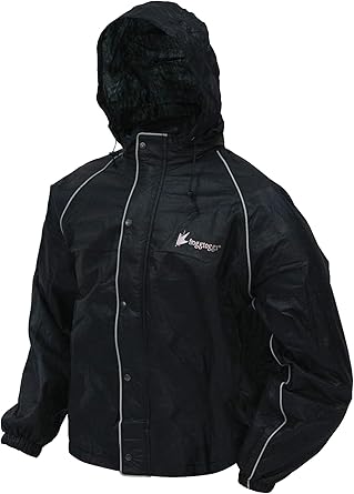 FROGG TOGGS Men's Standard Road Toad Reflective Rain Jacket