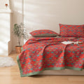 Cotton Muslin Jacquard Mermaid Fish Scales Quilt King - Reversible