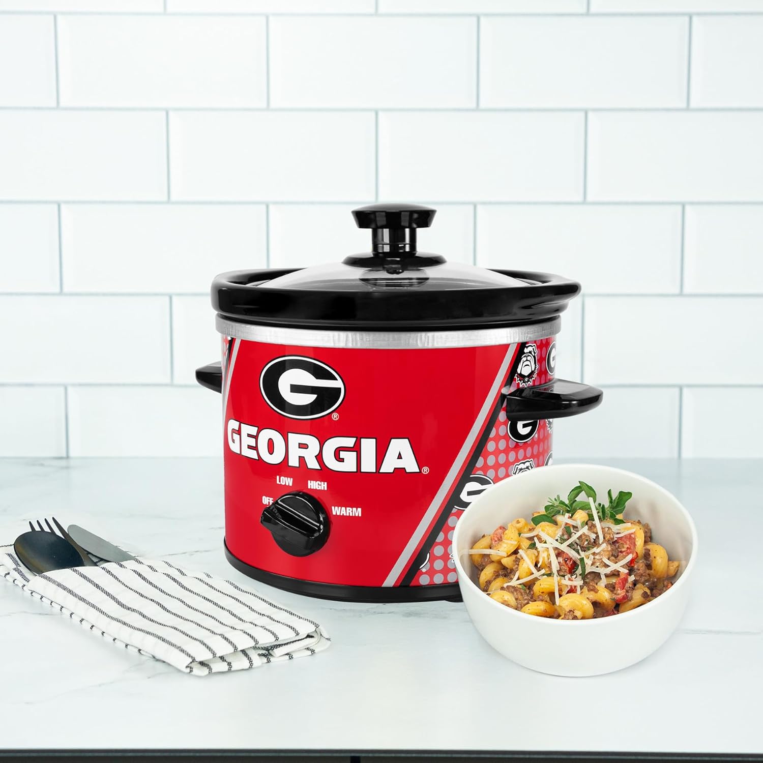 Georgia Bulldogs 2qt Slow Cooker - Perfect for Game Day Meals