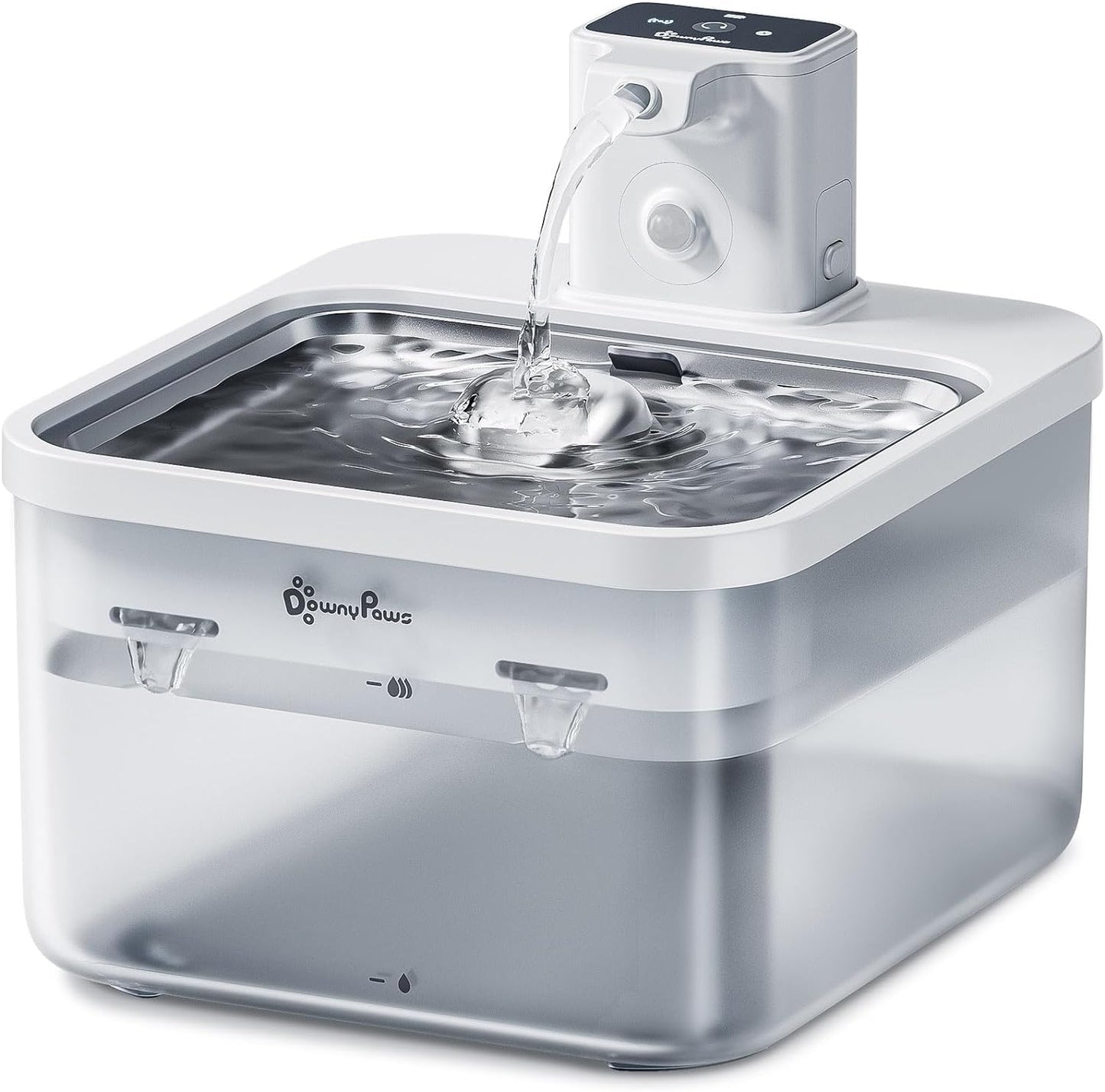 DownyPaws Wireless Cat Water Fountain for Happy Hydration