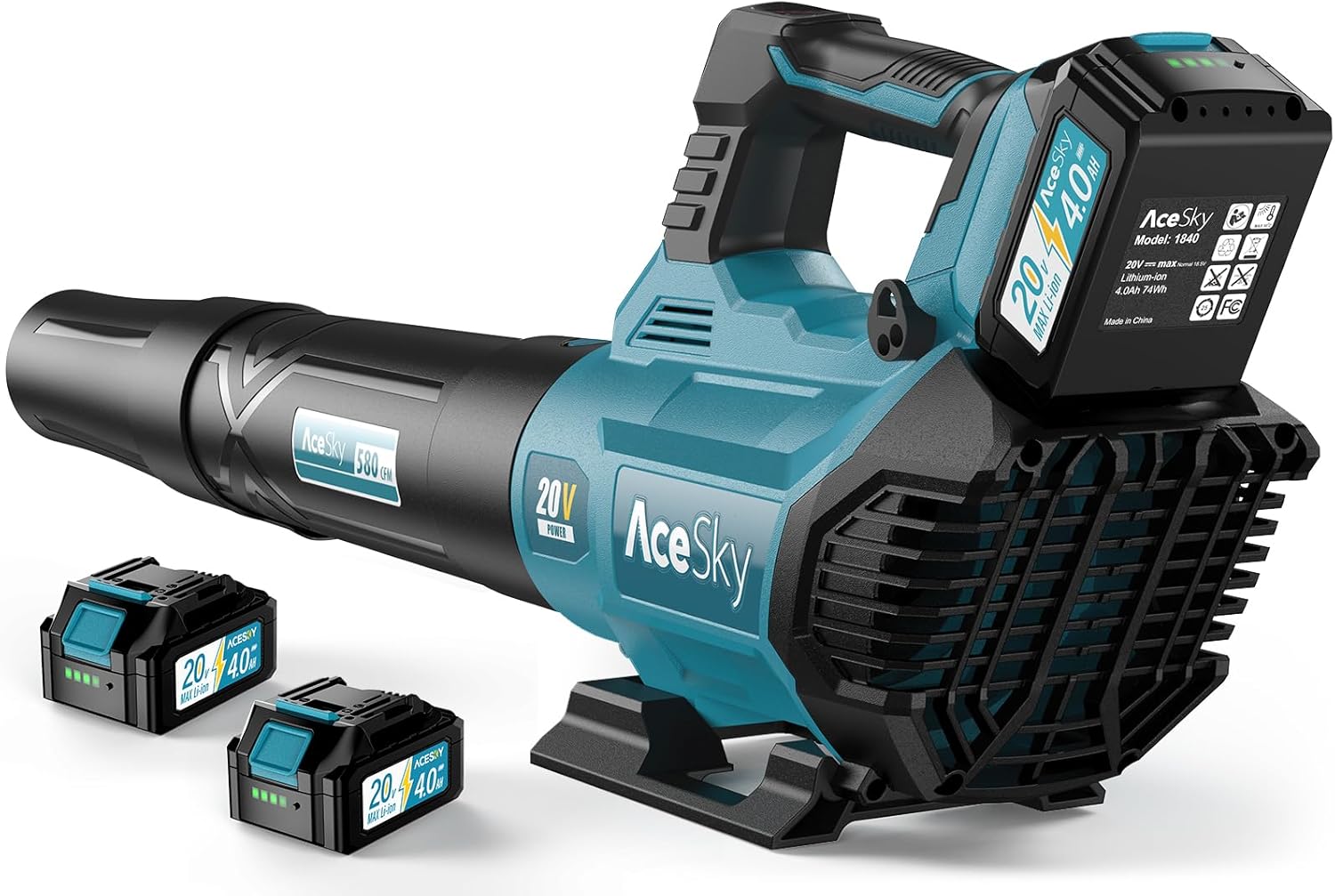 Powerful Cordless Leaf Blower - Effortlessly Tackle Leaves & Debris