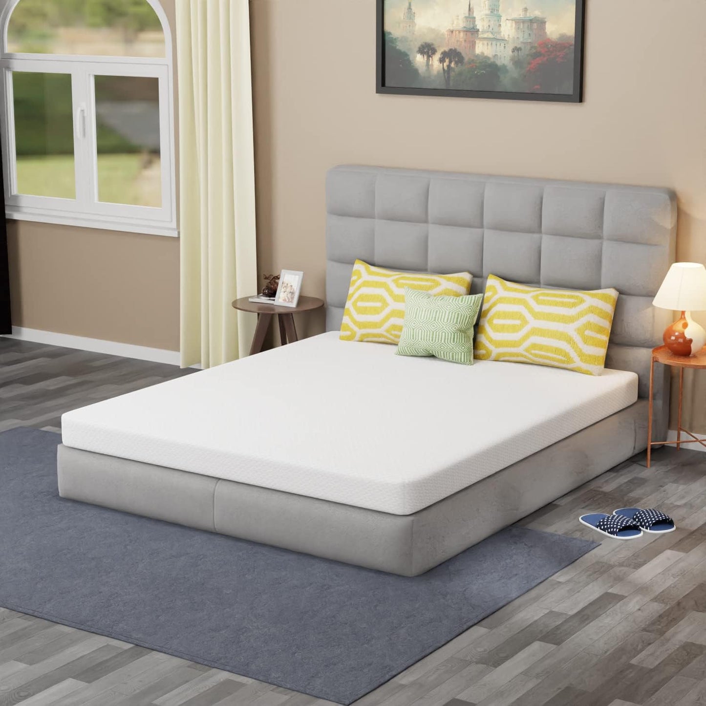 5 Inch Memory Foam Mattress with Cooling Gel and Green Tea Infusion