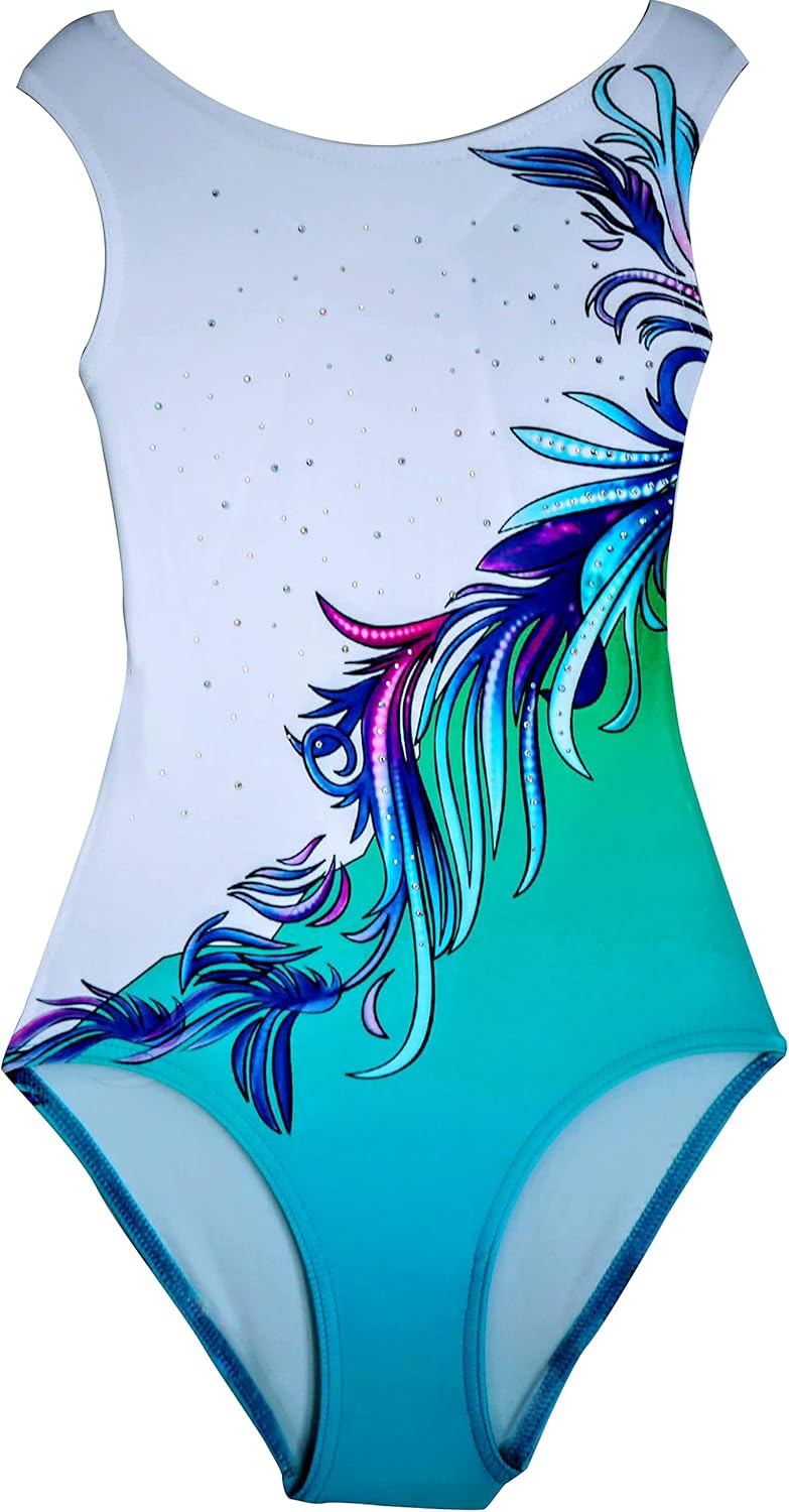 Stylish Gymnastics Leotards for Girls and Women, Sizes 3T-16