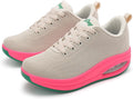 Platform Sneakers for Women Air Cushion - Thick Rocker Bottom
