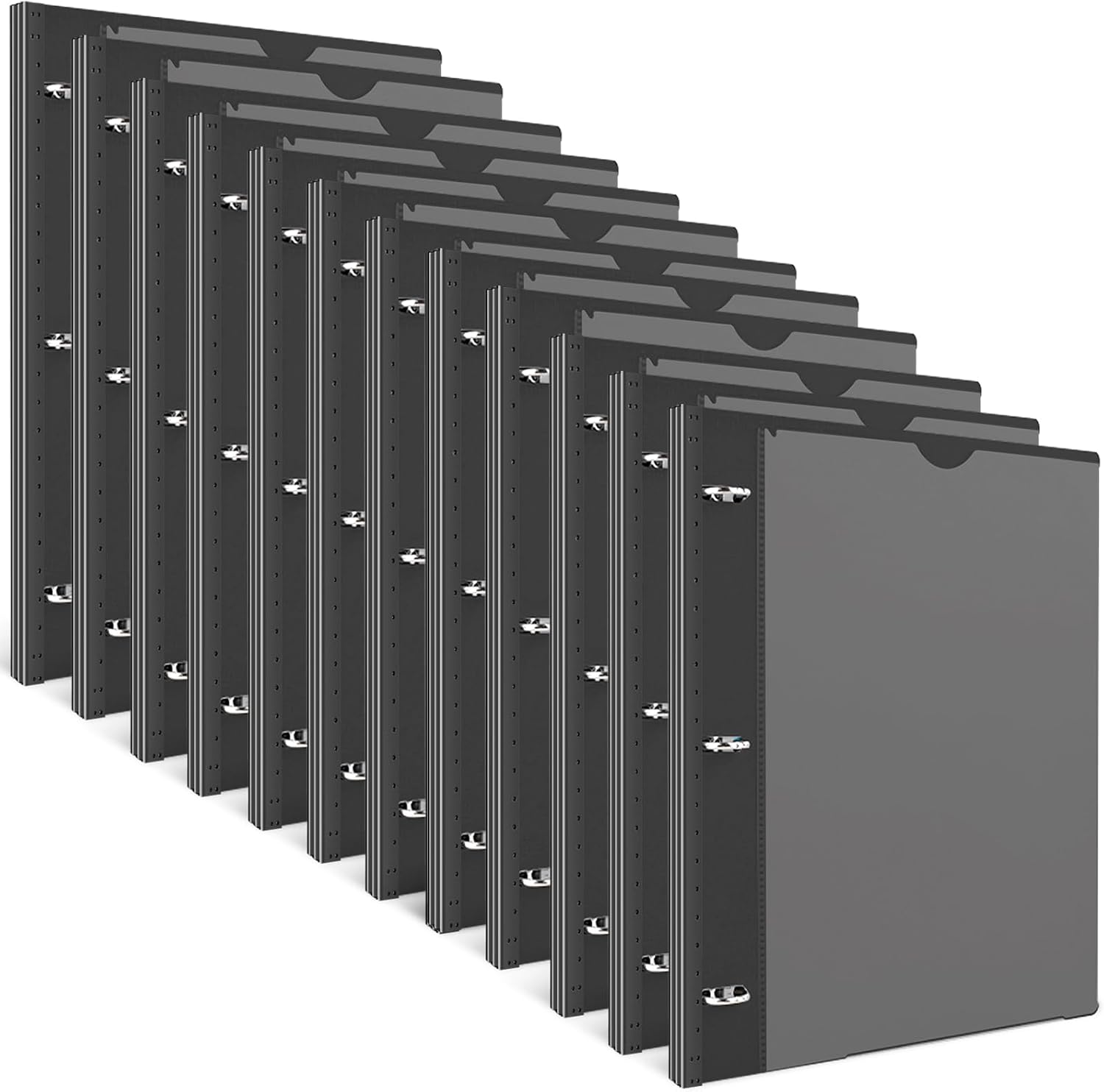 INFUN 1 Inch Telescoping 3 Ring Binder - Flexible and Customizable