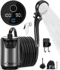 WADEO Portable Camping Shower 6000mAh Pump