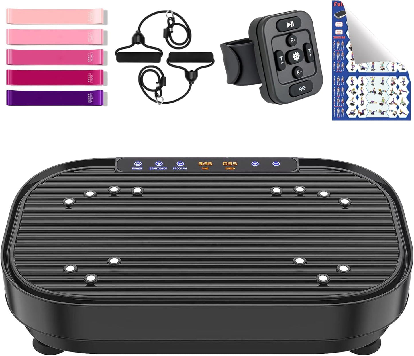 Whole Body Vibration Plate for Weight Loss & Lymphatic Drainage