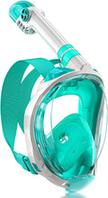 QingSong Kids Snorkel Mask Full Face - Safe 180 Degree Panoramic View