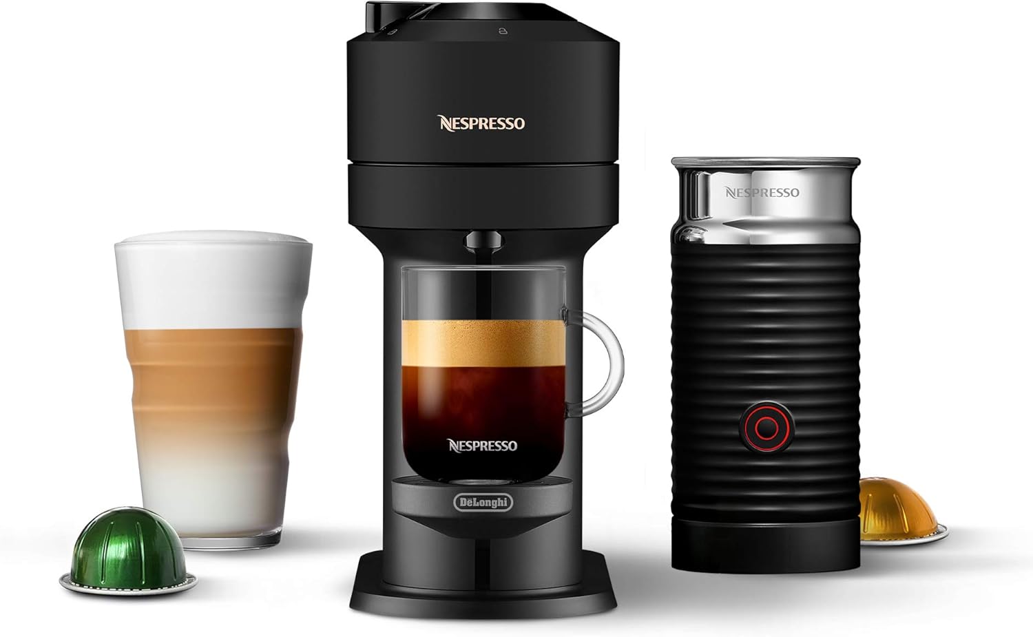 Nespresso Vertuo Next Coffee Machine with Milk Frother