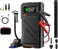 Upgraded 5000A Jump Starter with Air Inflator & Deflator - Portable