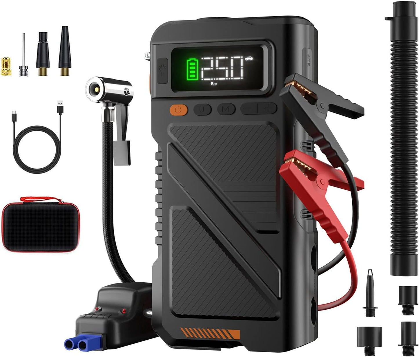 Geeneu 5000A Jump Starter: Ultimate Power & Portability