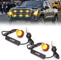 Hideaway Strobe Lights Amber LED Strobe Light Kit - Bright Undercover
