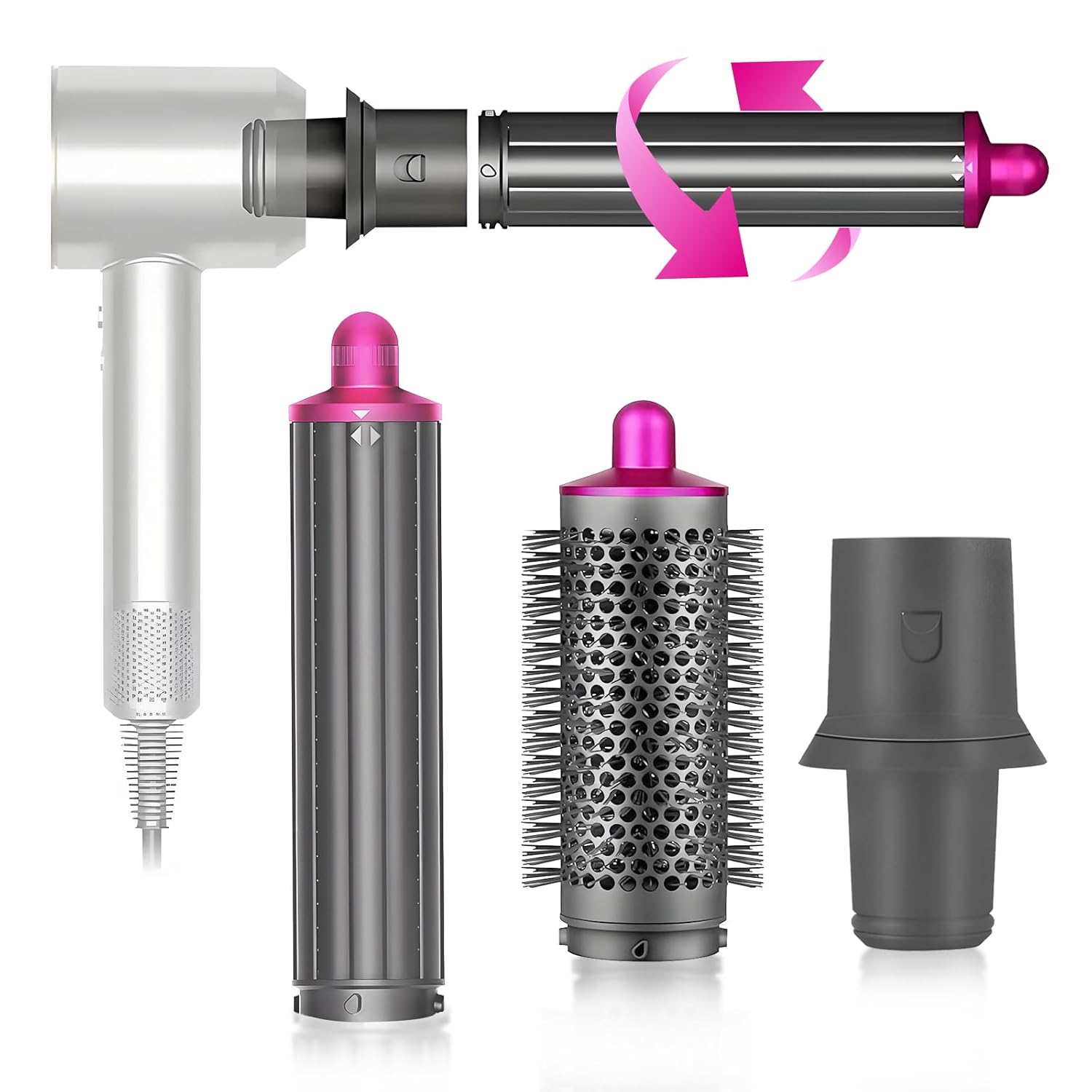 Dyson Hair Curlers 40MM Long Curling Brush Attachment