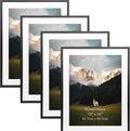 Giftgarden 22x28 Frame Matted to 18x24 Poster Frame - Sleek Black