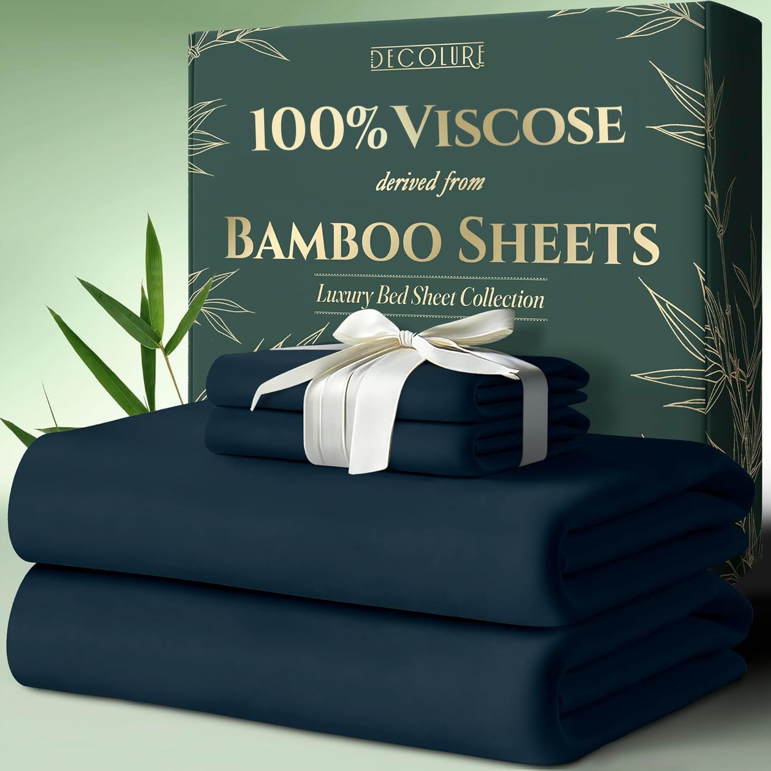 Viscose Derived from Bamboo Twin Sheets Set for Ultimate Comfort
