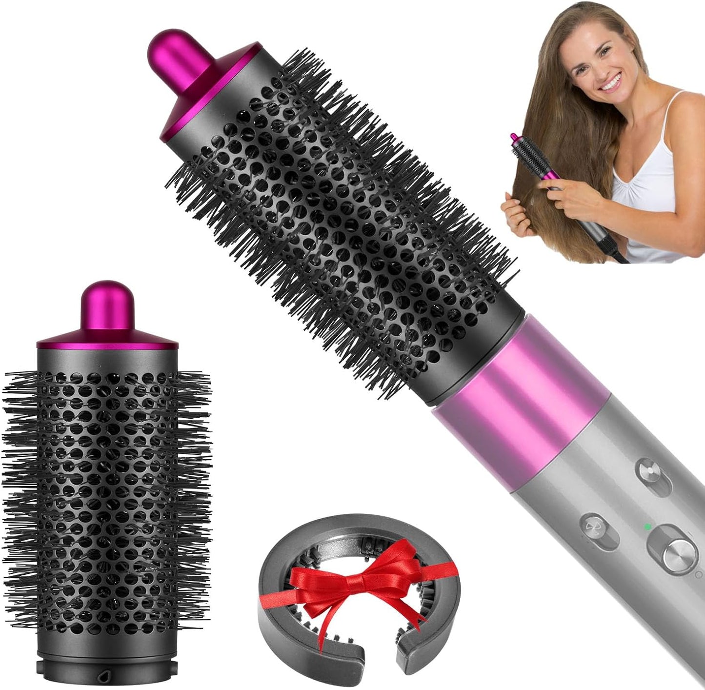 Dyson Airwrap Round Volumizing Brush: Boost Thickness!