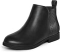 K KomForme Girls Ankle Boots Low Heels Short Booties - Everyday