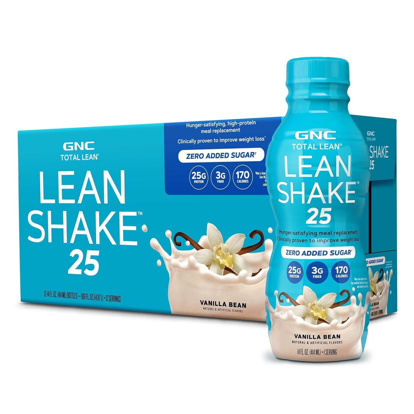 GNC Lean Shake 25 Protein Shake for Weight Management and Nutrition