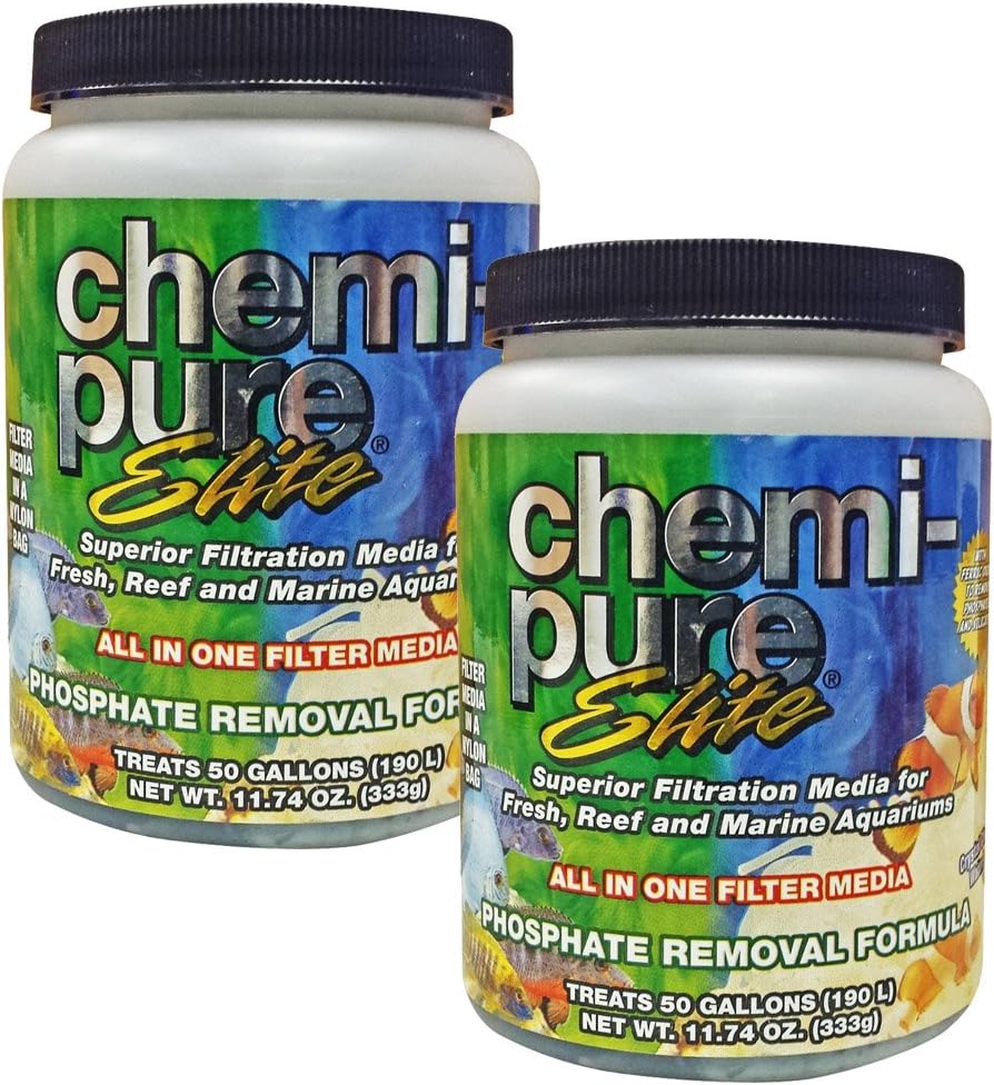 Chemi-Pure Elite Aquarium Filter - 11.74-Ounce 2 Pack