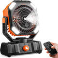 Portable Misting Fan with 20000mAh Battery - Compact Cooling
